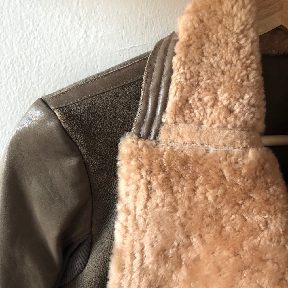 Rick Owens Shearling Jacket Mountain F/W 2012 - Picture 5 of 9